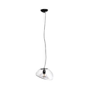 Lampe Plafonnier en Verre Soufflé - Design Épuré et Atmosphère Sereine