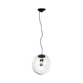 Lampe Plafonnier en Verre Soufflé - Design Épuré et Atmosphère Sereine