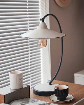Lampe de Bureau Bleue Éclatante - Design Dynamique et Éclairage Confortable