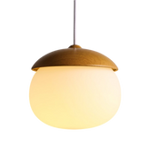 Lampe Suspendue en Bois Nordique - Design Élégant et Ambiance Chaleureuse