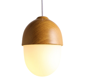 Lampe Suspendue en Bois Nordique - Design Élégant et Ambiance Chaleureuse