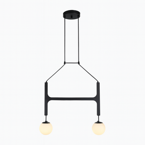 Lampe Pendante Moderne en Bois et Verre - Élégance et Confort pour Votre Intérieur