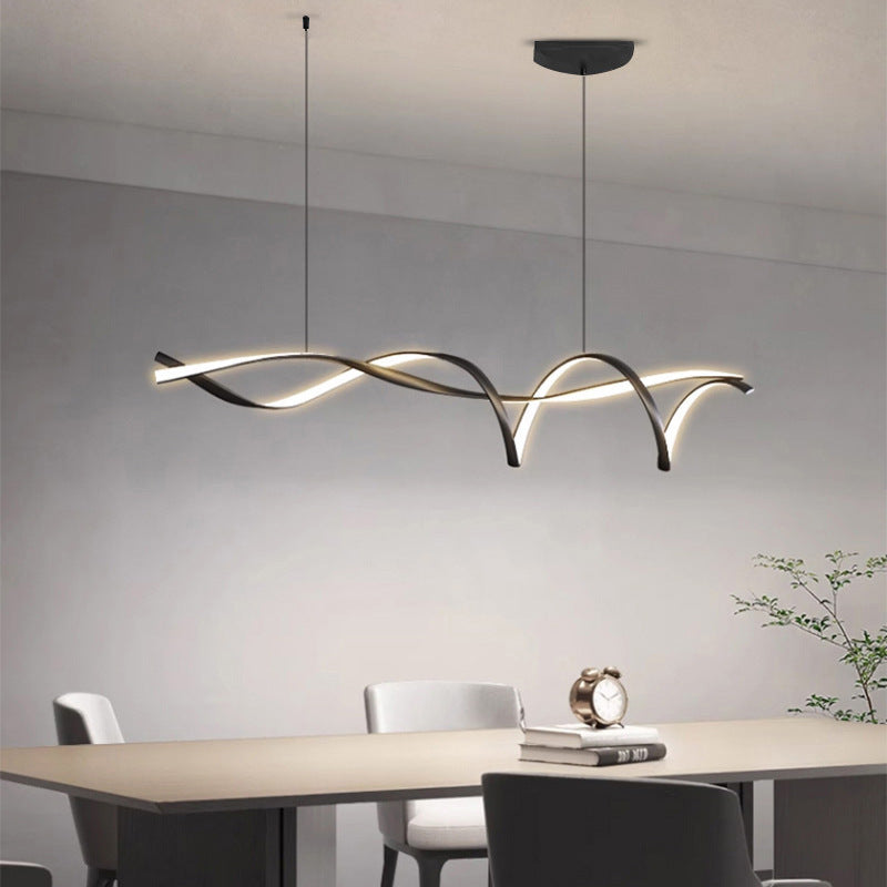 Suspension de Cuisine Scandinave - Élégance Minimaliste et Réglable