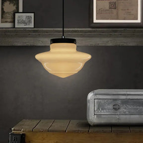 Lampe Pendante Géométrique Vintage - Éclairage Chaud et Design Élégant