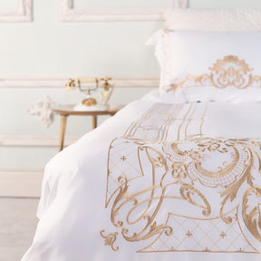Literie de Luxe en Coton Égyptien - Glamour et Élégance pour Votre Chambre