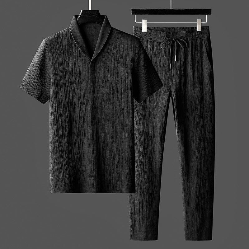 Ensemble d'été en Coton pour Hommes - Confort et Élégance au Quotidien
