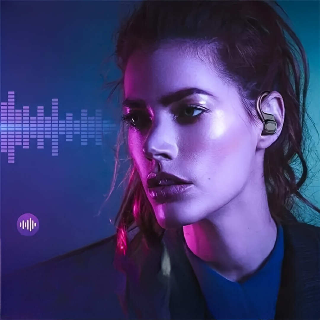 Écouteurs Bluetooth Étanches pour Athlètes - Ajustement Ergonomique et Autonomie de 6 Heures
