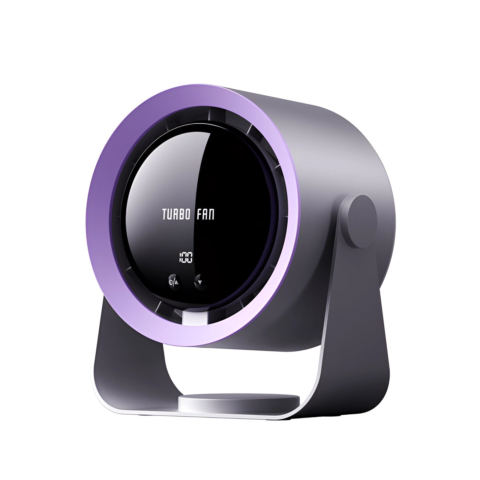 Ventilateur Turbo Silencieux sans Lame - Refroidissement Compact avec Affichage LED