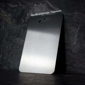 Planche à Découper en Titane - Antibactérienne et Durable pour Cuisine