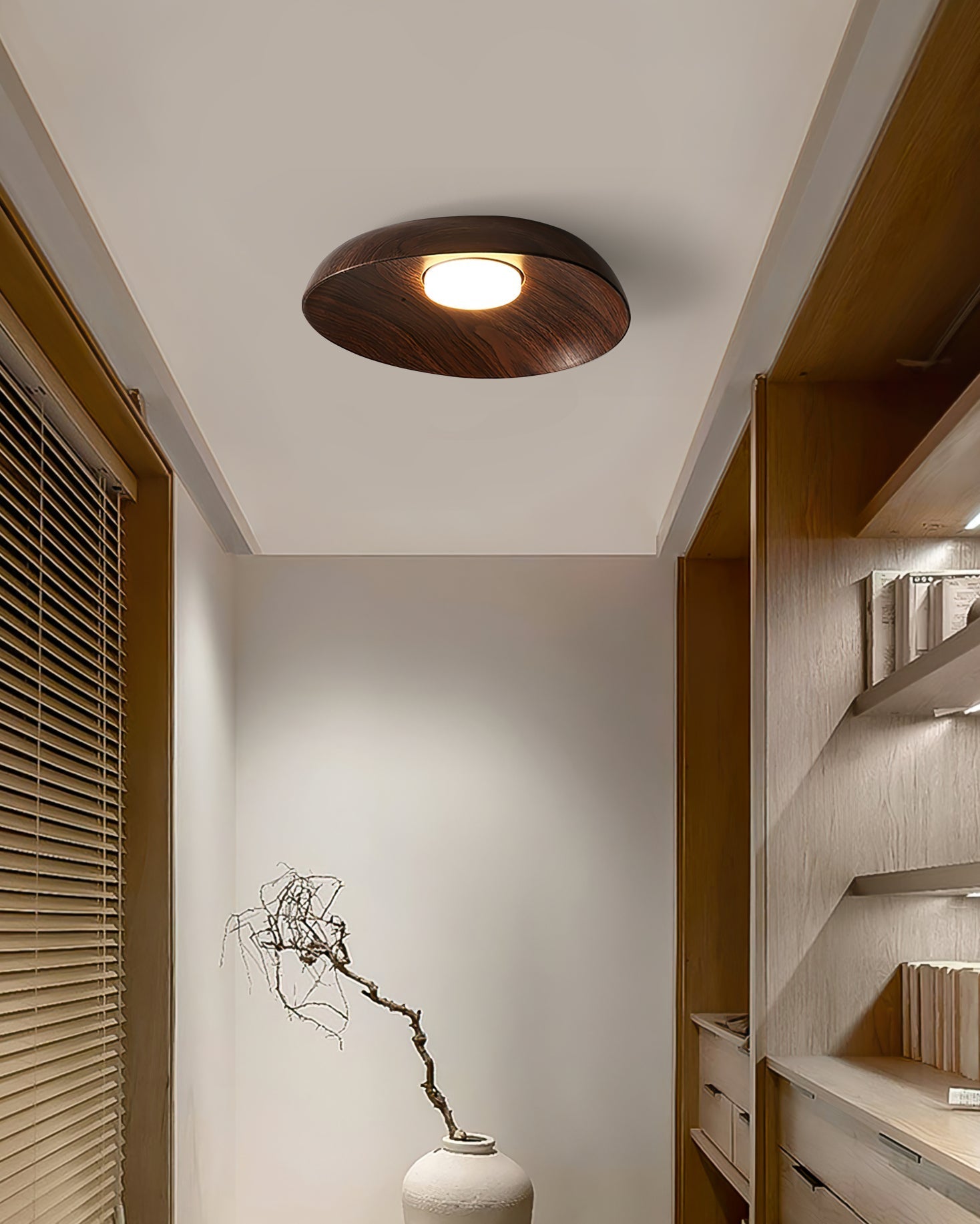 Plafonnier Design Minimaliste - Éclairage Doux et Chaleureux