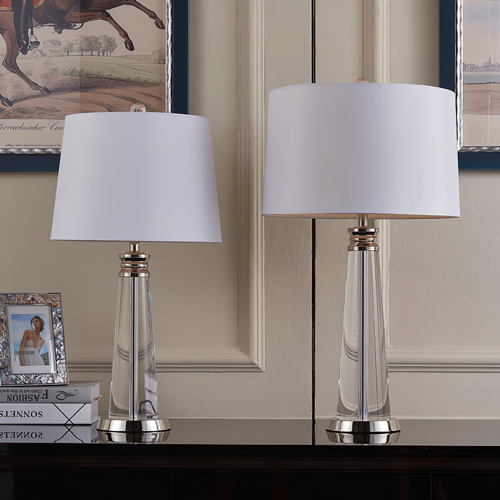 Lampe de Table Moderne Élegante - Éclairage Ambiant et Design Raffiné