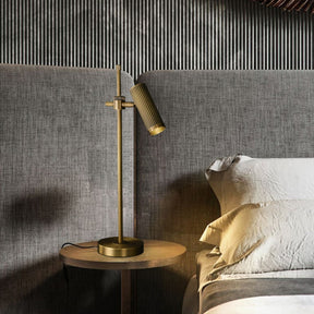 Lampe de Table en Cuivre - Élégance et Fonctionnalité pour Intérieur