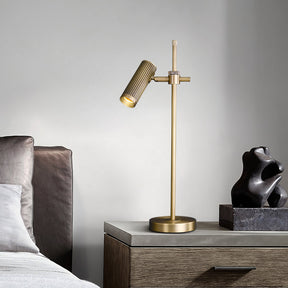 Lampe de Table en Cuivre - Élégance et Fonctionnalité pour Intérieur