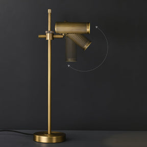 Lampe de Table en Cuivre - Élégance et Fonctionnalité pour Intérieur