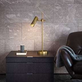 Lampe de Table en Cuivre - Élégance et Fonctionnalité pour Intérieur