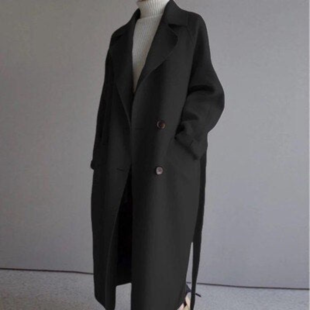 Manteau Long Chic pour Femme - Élégance et Confort en Hiver