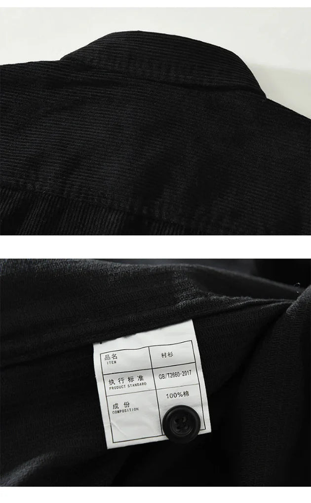 Chemise Vintage à Manches Longues pour Hommes - Élégance Intemporelle et Polyvalente