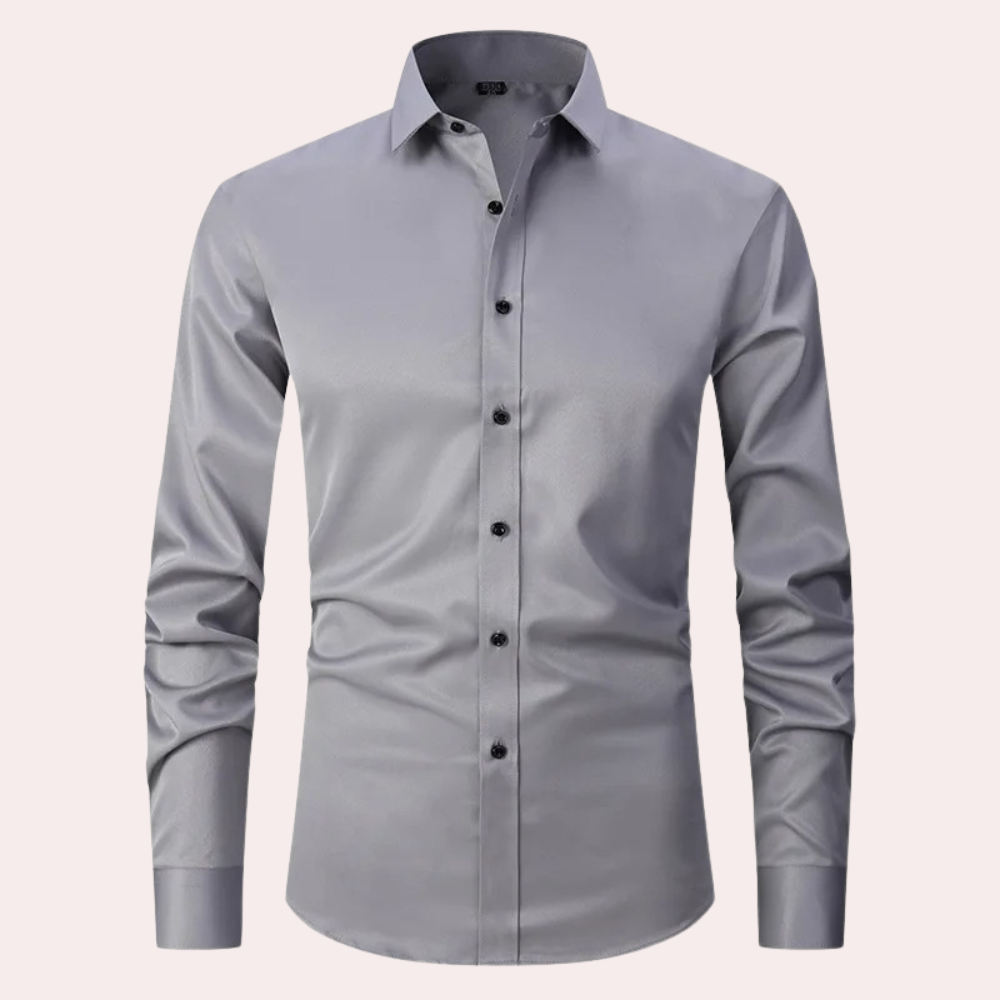 Chemise Stretch Classique pour Hommes - Confort et Style Polyvalent en Été