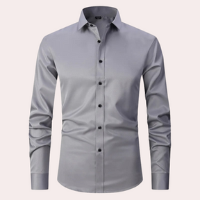 Chemise Stretch Classique pour Hommes - Confort et Style Polyvalent en Été