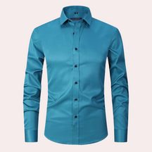 Chemise Stretch Classique pour Hommes - Confort et Style Polyvalent en Été
