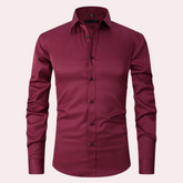 Chemise Stretch Classique pour Hommes - Confort et Style Polyvalent en Été