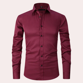 Chemise Stretch Classique pour Hommes - Confort et Style Polyvalent en Été