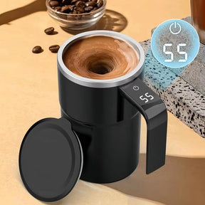 Tasse à Café Auto-mélangeante - Affichage de Température et Mélange Intégré