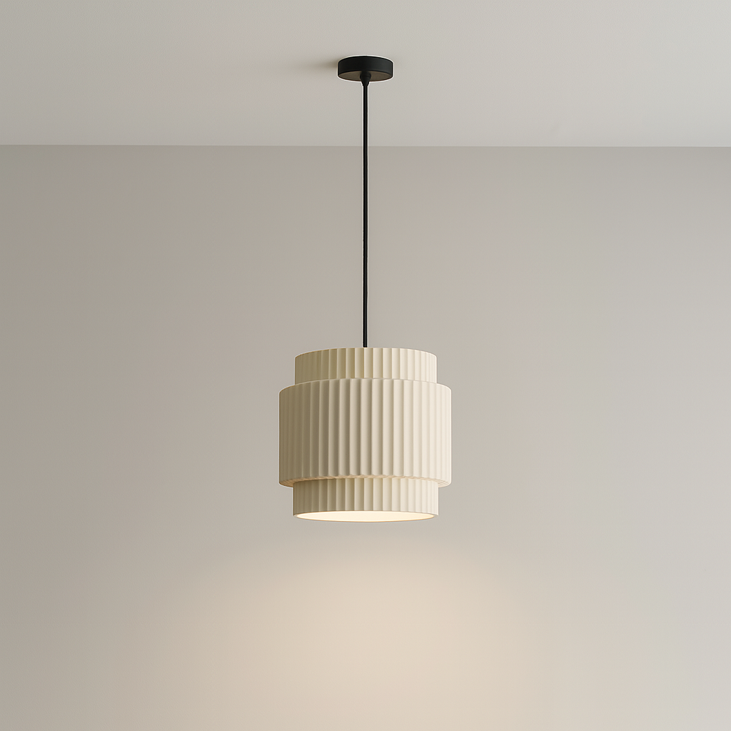 Lampe Suspendue en Céramique Colorée - Design Contemporain et Atmosphère Chaleureuse