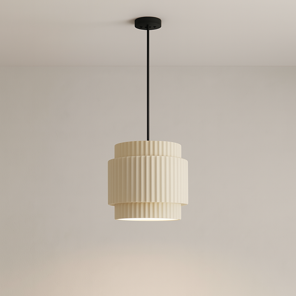 Lampe Suspendue en Céramique Colorée - Design Contemporain et Atmosphère Chaleureuse