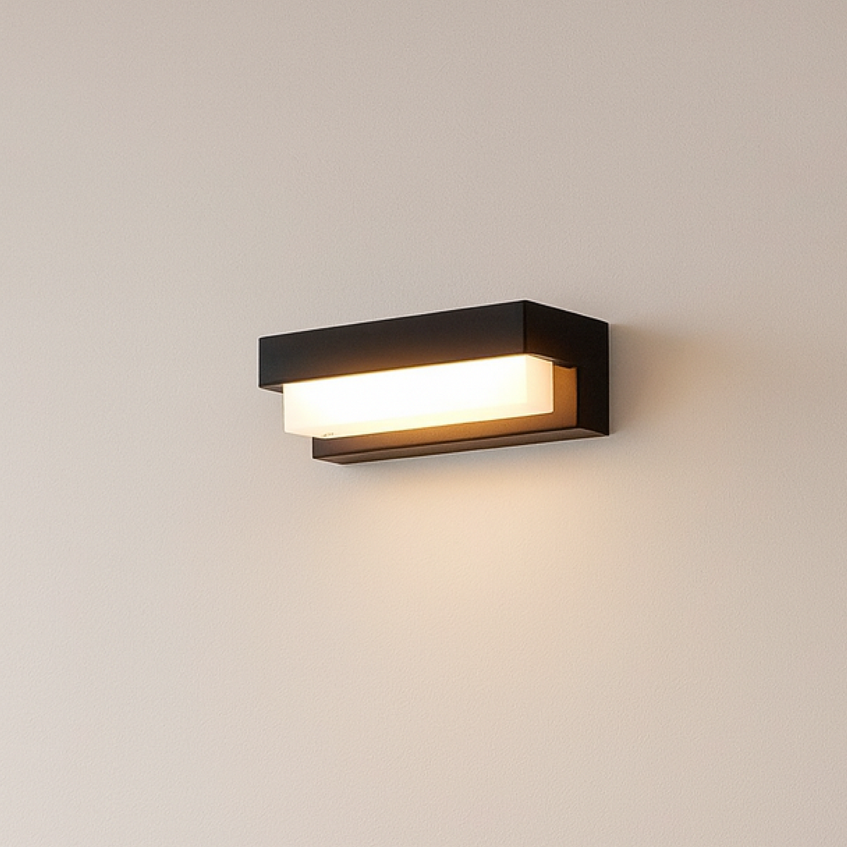 Lampe Murale Solaire pour Extérieur - Design Contemporain et Écologique