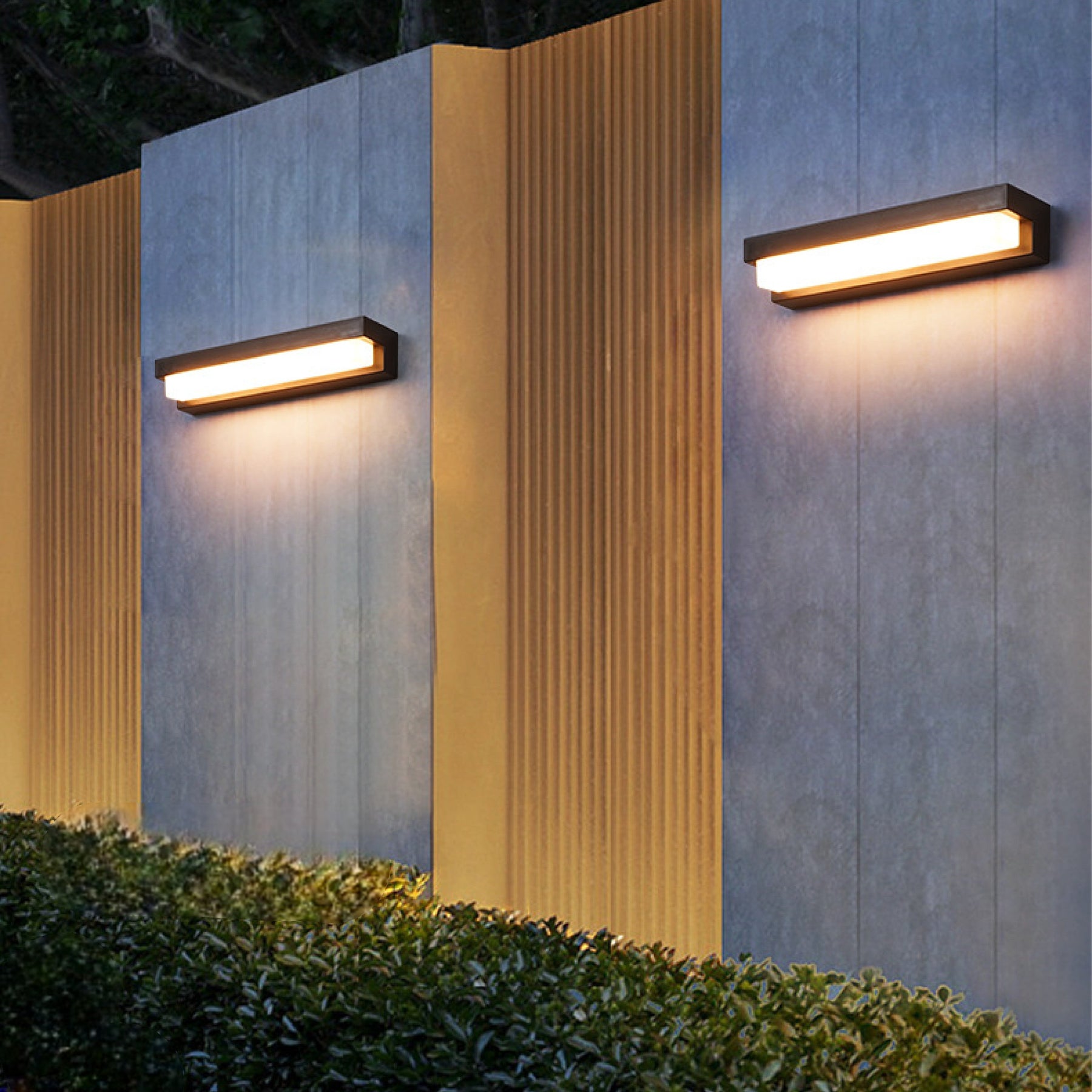 Lampe Murale Solaire pour Extérieur - Design Contemporain et Écologique