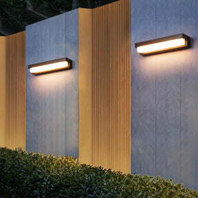Lampe Murale Solaire pour Extérieur - Design Contemporain et Écologique