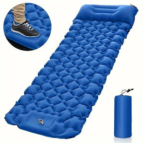 Matelas de Camping Gonflable - Confort Léger et Portable en Voyage