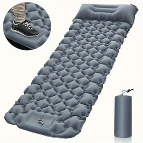 Matelas de Camping Gonflable - Confort Léger et Portable en Voyage