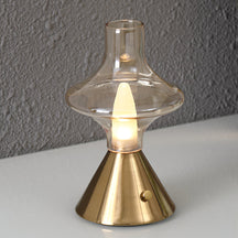 Lampe de Table Vintage Rechargeable - Charme Rétro et Fonctionnalité Pratique