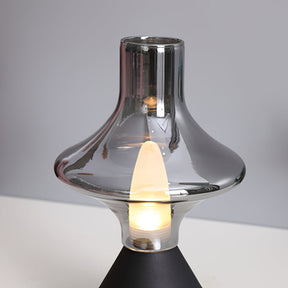 Lampe de Table Vintage Rechargeable - Charme Rétro et Fonctionnalité Pratique