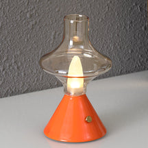 Lampe de Table Vintage Rechargeable - Charme Rétro et Fonctionnalité Pratique
