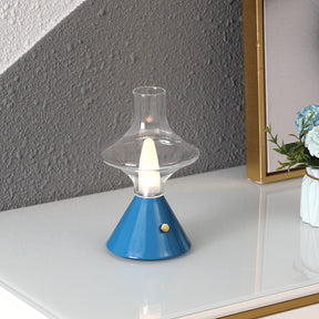 Lampe de Table Vintage Rechargeable - Charme Rétro et Fonctionnalité Pratique
