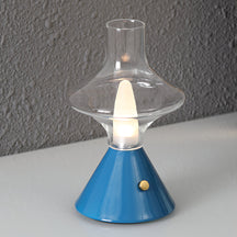 Lampe de Table Vintage Rechargeable - Charme Rétro et Fonctionnalité Pratique