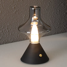 Lampe de Table Vintage Rechargeable - Charme Rétro et Fonctionnalité Pratique