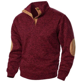 Pull Col en V pour Hommes - Confort et Style pour Activités de Plein Air