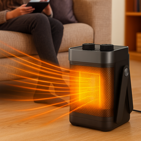 Chauffage d'Espace Électrique Portable - Chaleur Rapide et Confortable à Domicile