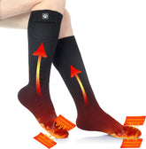 Chaussettes Chauffantes Rechargeables - Confort et Chaleur pour Activités d'Hiver
