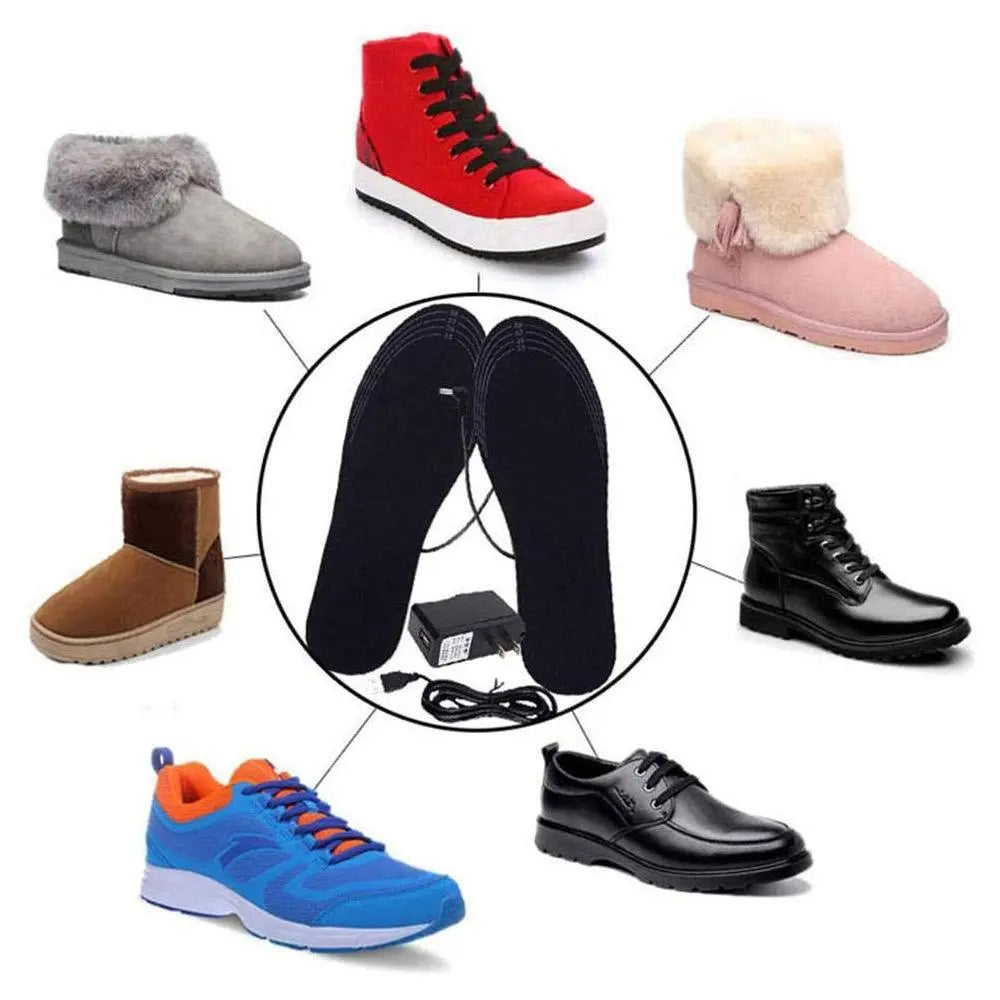Semelles Chauffantes USB pour Pieds Froids - Confort et Chaleur Idéaux en Toute Situation