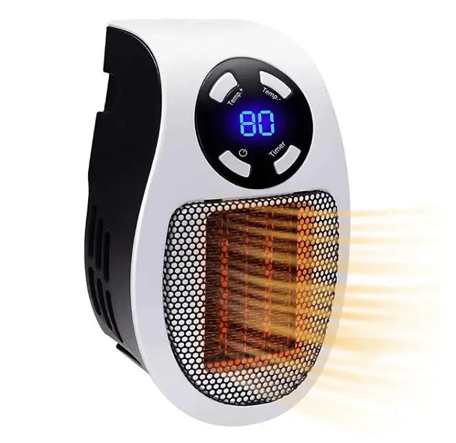 Chauffage Électrique Portable Compact - Chaleur Rapide et Silencieuse pour Petits Espaces