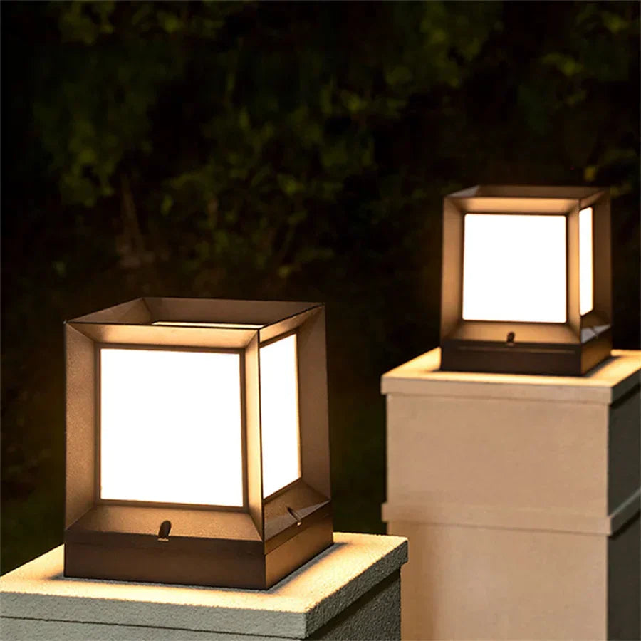Lampe d'Extérieur Élégante - Éclairage LED Résistant aux Intempéries