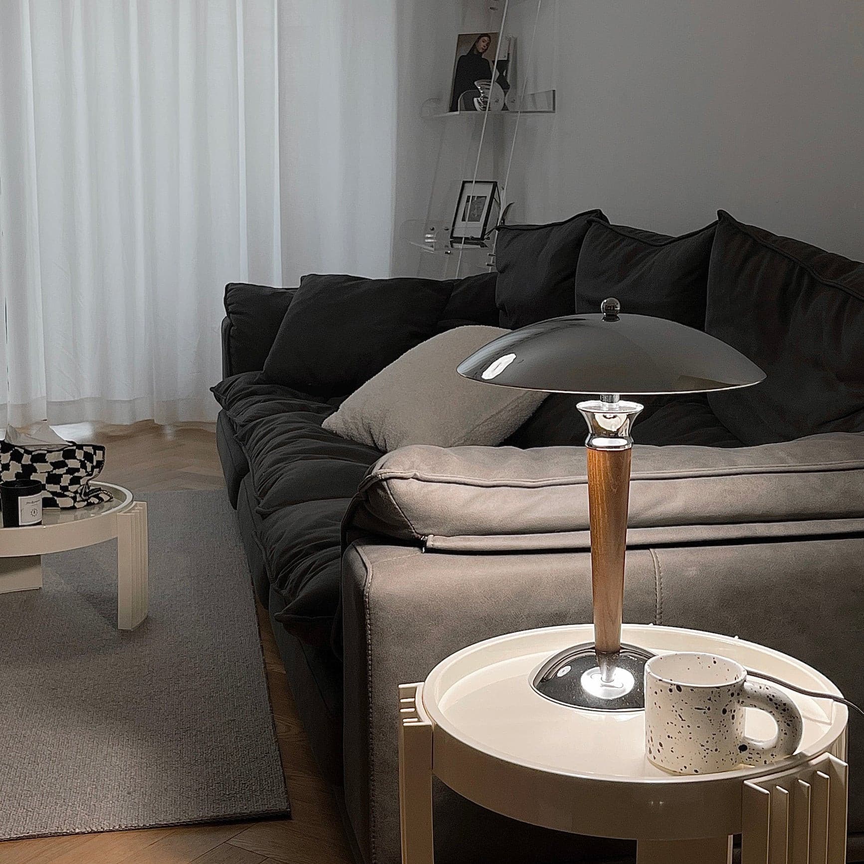 Lampe de Table Scandinave Pastel - Design Élégant et Atmosphère Cosy