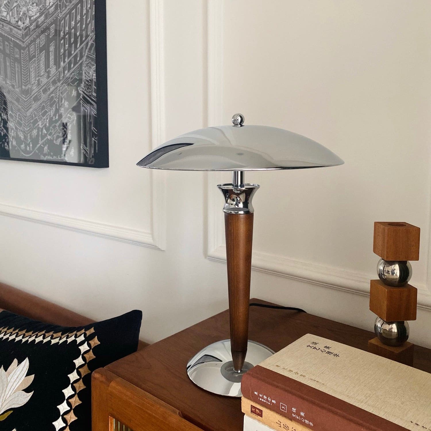 Lampe de Table Scandinave Pastel - Design Élégant et Atmosphère Cosy