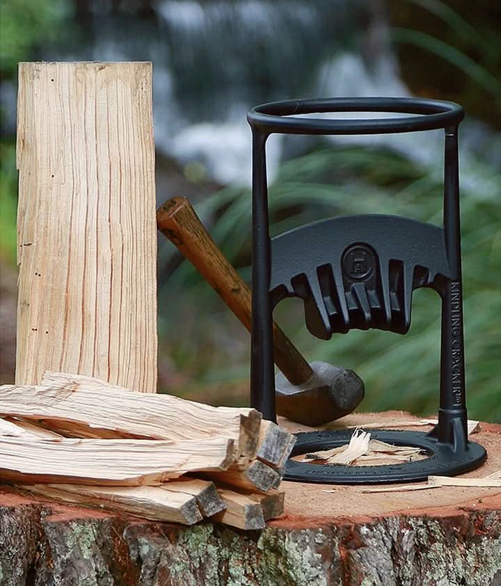 Fendeur de Bois Compact et Sûr | Préparation Facile du Bois de Chauffage