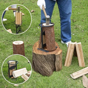 Fendeur de Bois Compact et Sûr | Préparation Facile du Bois de Chauffage